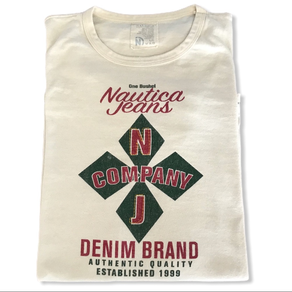 Nautica “One Bushel” T-shirt with Top Stitch - LG